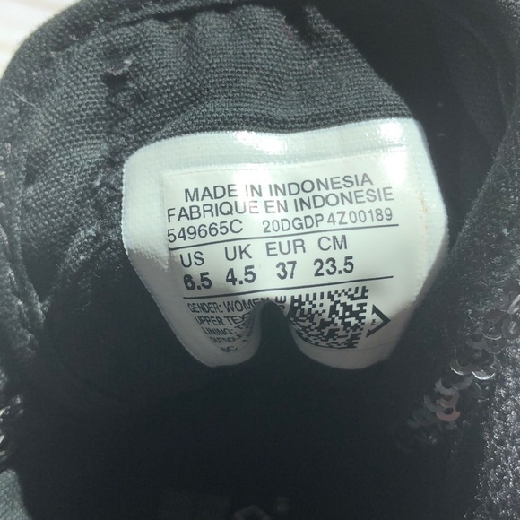 Converse All-Star Sequin Low top Shoes - Picture 7 of 8